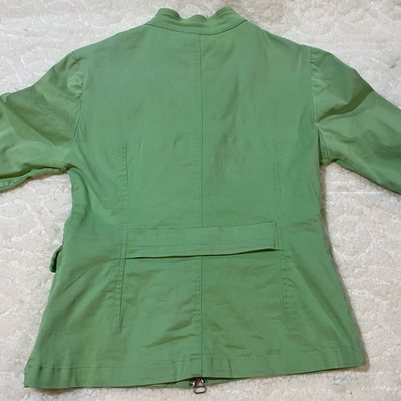 Sashimi Green Jacket Full-Zip Multi-pocket Size Medium - Picture 9 of 9